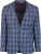 Suitable Prestige Colbert Amqui Ruit Blauw