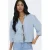 ONLY top light blue denim