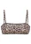 Copenhagen Studios Bikinitop  beige / bruin / zwart