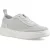 Hush Puppies Nesta Leren Dames Grijze Standaard Sneakers