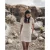 Mikuta The Ecru Short Crochet Dress