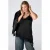 MS Mode Plus Size top – zwart