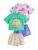 Next Set  blauw / groen / rosa / rood