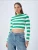 MixRay Trui  groen / wit