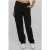 Urban Classics Ladies High Waist Twill Cargo Pants Black