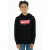 Levi’s Kids hoodie met logo zwart