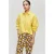 ZENGGI Wide Organic Cotton Shirt Yellow