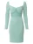 WAL G. Cocktailjurk ‘TERESA’  pastelgroen