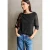 Street One Studio Dames Shirt van mesh met leopatroon in Bruin