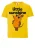 LOGOSHIRT Shirt ‘Maus – Little Sunshine’  bruin / citroengeel / oranje / zwart
