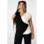 MS Mode overslagtop Plus Size – zwart