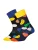 DillySocks Sokken ‘Fruit Confetti’  donkerblauw / zwart