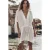 Mikuta The White Short Kaftan Dress White