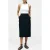 French Connection Cargo Midi Skirt Ss25 Black