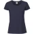 Fruit Of The Loom Vrouwen / Dames Fit Ringgesponnen Premium Tshirt (Marine)