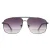 Guess Aviator Heren Glimmend Licht Nickeltin Grijs Gradiënt GO00063