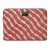 Wouf Laptoptas ‘Daily’  cyaan blauw / donkeroranje / rosa / roestrood