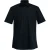 Brook Taverner Heren Vesta Shirt Met Korte Mouwen (Zwart)