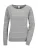 MADELEINE Trui  zilvergrijs / offwhite