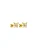 PURELEI Oorbellen  goud / wit