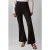 Calvin Klein Ponte Tailored Flare Trouser Black