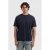 Pure Path oversized T-shirt donkerblauw