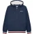 Lambretta Heren Full Zip Hoodie (Marine/Jetstream/Rood)