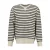 Gestreepte gebreide sweatshirt met ronde hals Gant