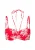 LingaDore Bikinitop  bloedrood / wit