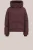 WE Fashion – Dames gewatteerde pufferjas – Regular fit – Aubergine –