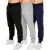 Kruze | 3-Pack Heren Fleece Joggingbroeken