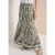 Midirok met grafisch patroon