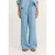 Bugatti Damen Linnen broek Modern Fit met relaxte tailleband
