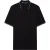 Ted Baker Ss House Check Jacquard Zwarte Poloshirt
