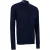 Callaway Dames-sweatshirt van wol met hoge kraag en normale pasvorm (Marineblauw)