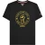 Lambretta Heren Northern Soul T-Shirt (Zwart/Goud)