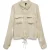 Vero Moda vmmarys liva ls tie shirt wvn lcs 10347234 oatmeal