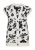 Usha Gebreide bodywarmer  zwart / wolwit
