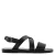 Mango Man leren sandalen donkerbruin