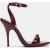Steve Madden Foxx Sandals Burgundy Patent
