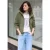 Street One Studio Dames Hoodie parka in Groen