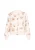 DreiMaster Klassik Sweatvest  lichtbeige / ombergrijs / wit