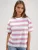 Hiccup Shirt  limoen / pink / wit