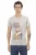 V-hals T-shirt met militaire print