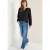 Cecil Dames Blouse in effen kleur in Zwart