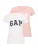Gap Petite Shirt ‘FRANCHISE’  navy / rosa / wit