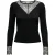 Jacqueline de Yong Roxy l/s lace top