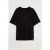 Oversized T-shirt met lange ronde hals