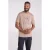 Mountain Warehouse Heren Camping Schets Organisch T-Shirt (Bruin)