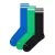 Happy Socks Sokken  blauw / groen / zwart / wit